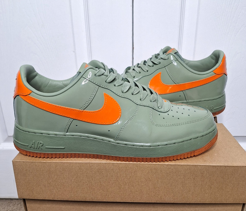 Nike Air Force 1 '07 Premium Oil Green HJ9118-386 Wet Putty 2.0 size 12